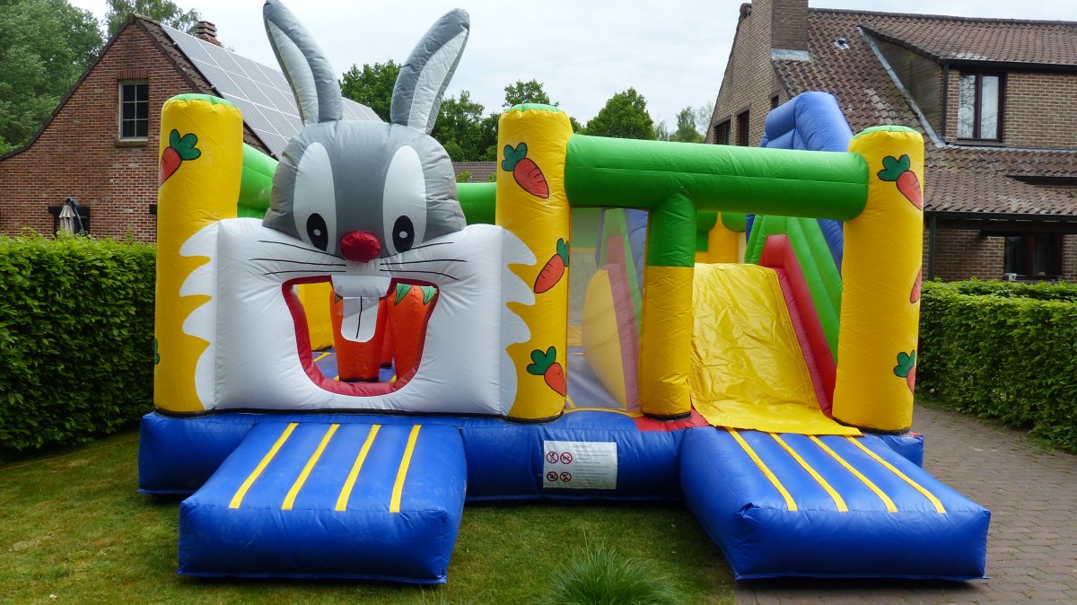 Link naar konijn springkasteel verhuur