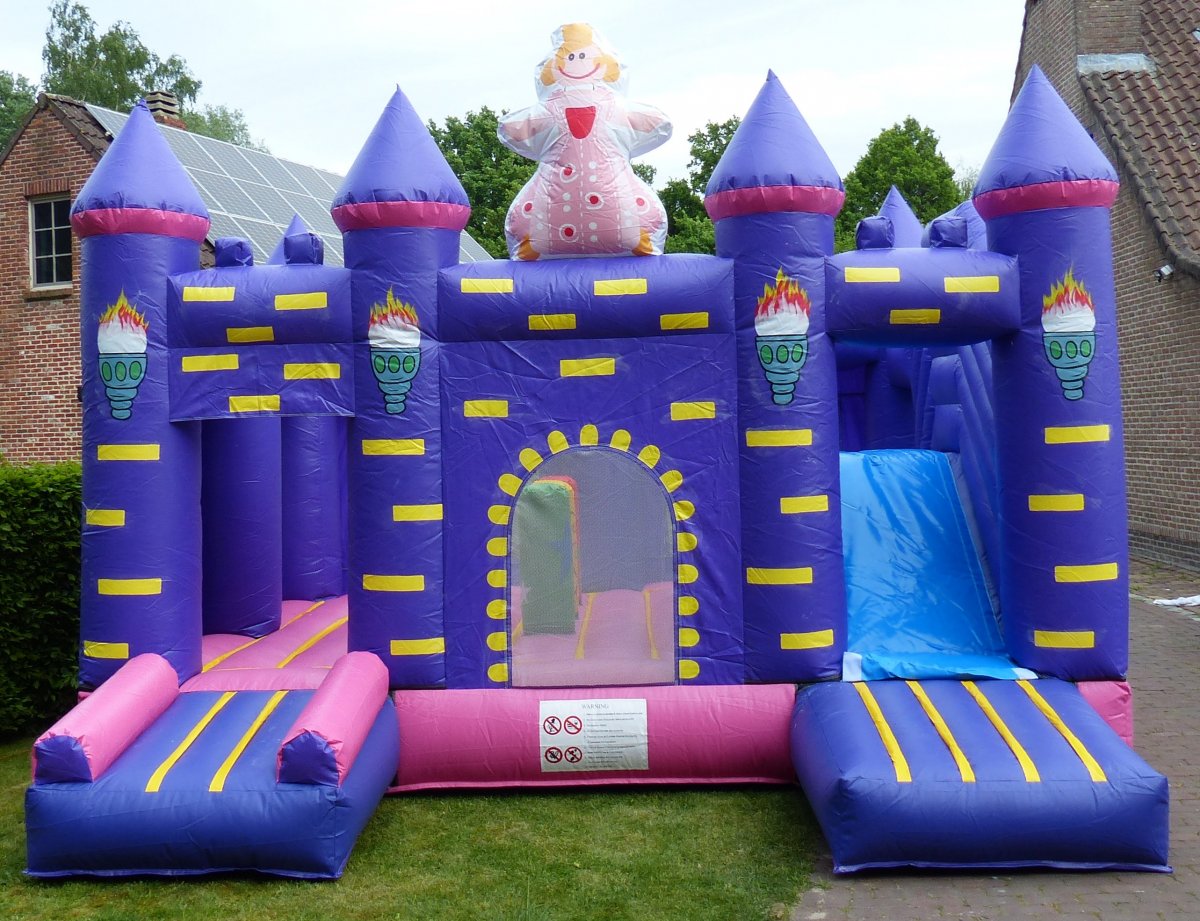 Link naar Prinsessen burcht springkasteel verhuur